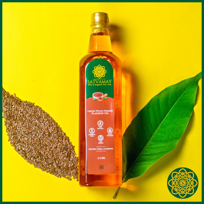 Flaxseed Oil (Virgin & Wood Pressed Oil)